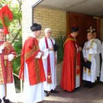 Anglicans and Lutherans coming together to mark Jesus entry to Jerusalem. 